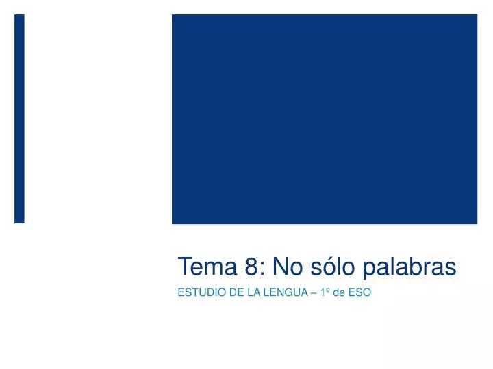 tema 8 no s lo palabras