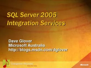 SQL Server 2005 Integration Services