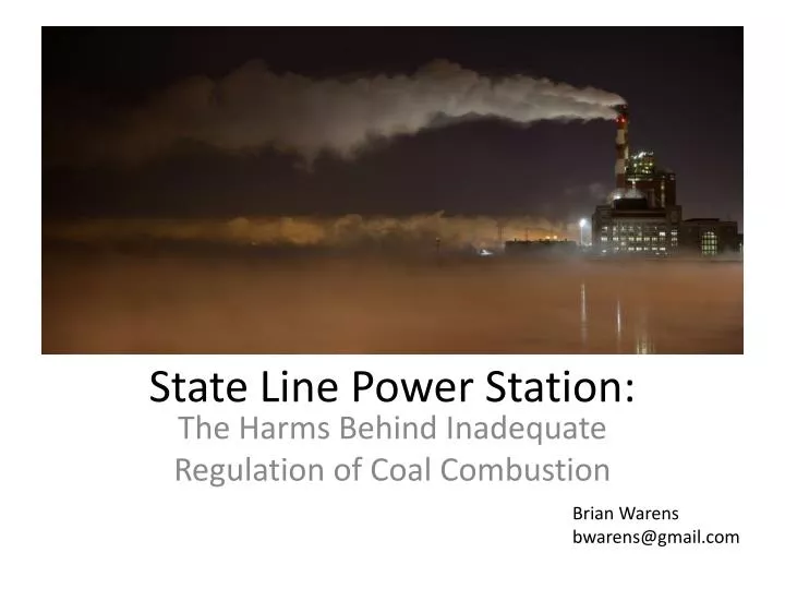 state line power station