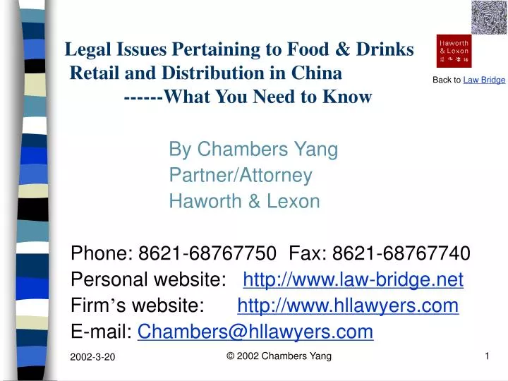 legal issues pertaining to food drinks retail and distribution in china what you need to know