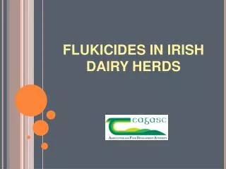 FLUKICIDES IN IRISH DAIRY HERDS
