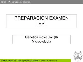 preparaci n ex men test