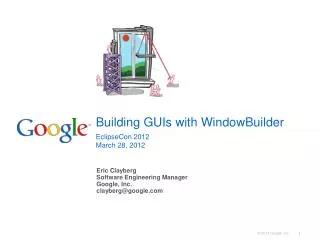 Building GUIs with WindowBuilder
