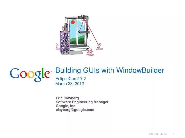 building guis with windowbuilder