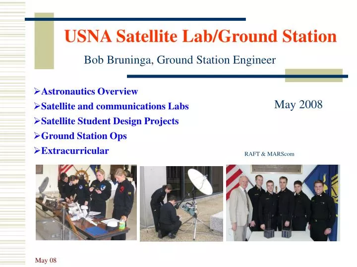 usna satellite lab ground station