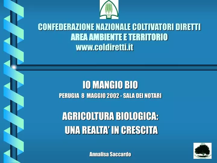 confederazione nazionale coltivatori diretti area ambiente e territorio www coldiretti it
