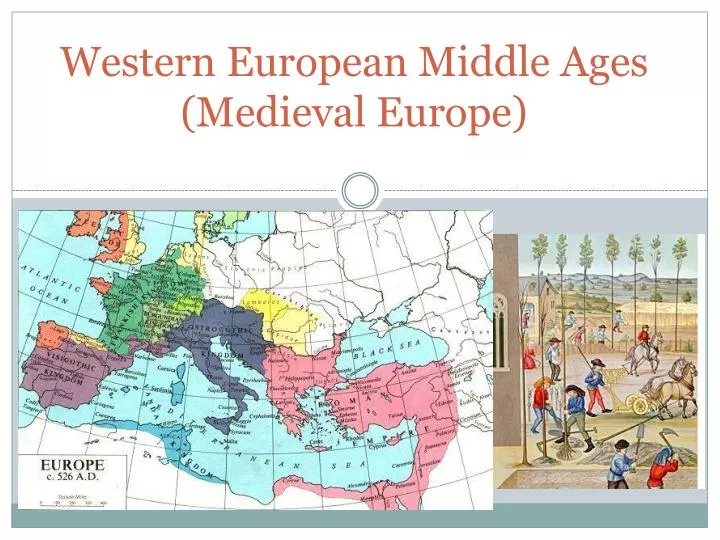 western european middle ages medieval europe