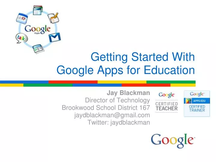getting started with google apps for education