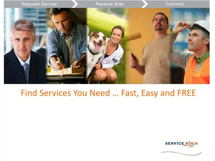 find services you need fast easy and free