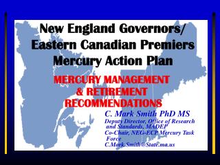 New England Governors/ Eastern Canadian Premiers Mercury Action Plan