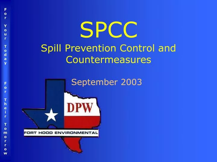 spcc spill prevention control and countermeasures