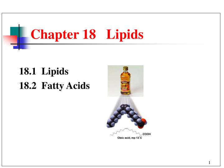 chapter 18 lipids