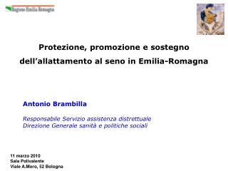 Protezione, promozione e sostegno dell’allattamento al seno in Emilia-Romagna