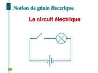 notion de g nie lectrique