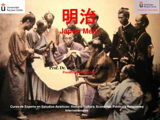 Curso de Experto en Estudios Asiáticos: Historia-Cultura, Economía, Política y Relaciones Internacionales