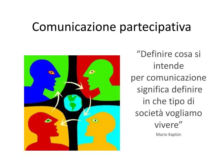 comunicazione partecipativa