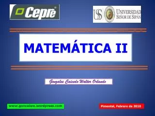 matem tica ii