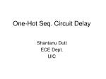 One-Hot Seq. Circuit Delay - slide 1