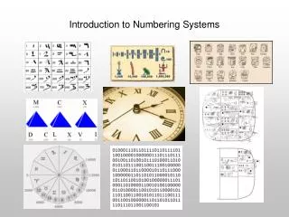 Introduction to Numbering Systems