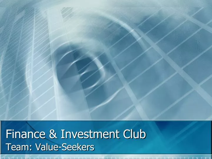 finance investment club