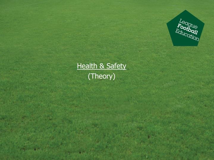 health safety theory
