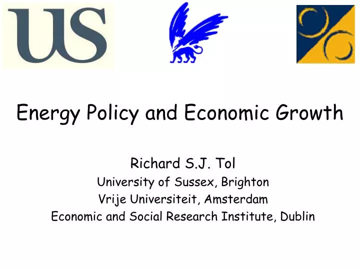 energy policy and economic growth