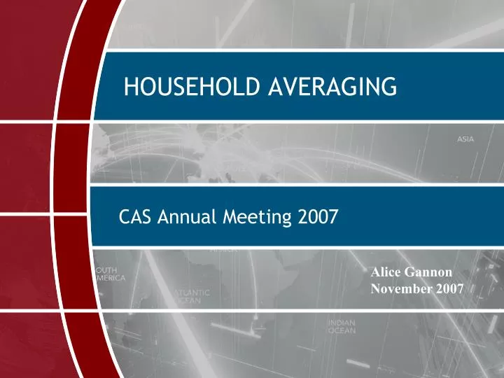 household averaging