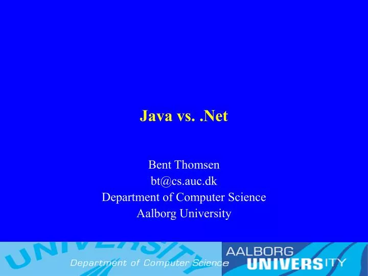 java vs net