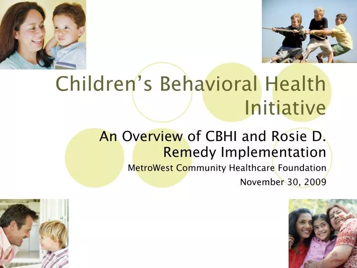 children s behavioral health initiative