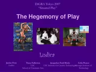 The Hegemony of Play