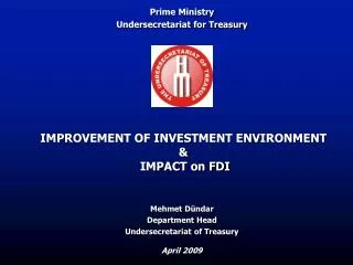 IMPROVEMENT OF INVESTMENT ENVIRONMENT &amp; IMPACT on FDI