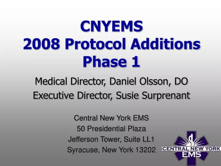 cnyems 2008 protocol additions phase 1