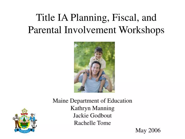 title ia planning fiscal and parental involvement workshops