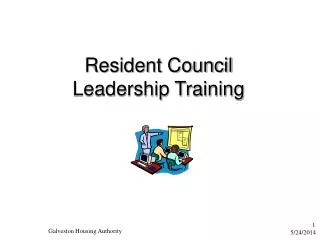 Resident Council Leadership Training