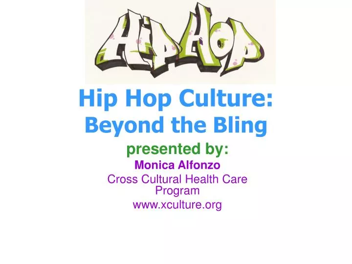 hip hop culture beyond the bling