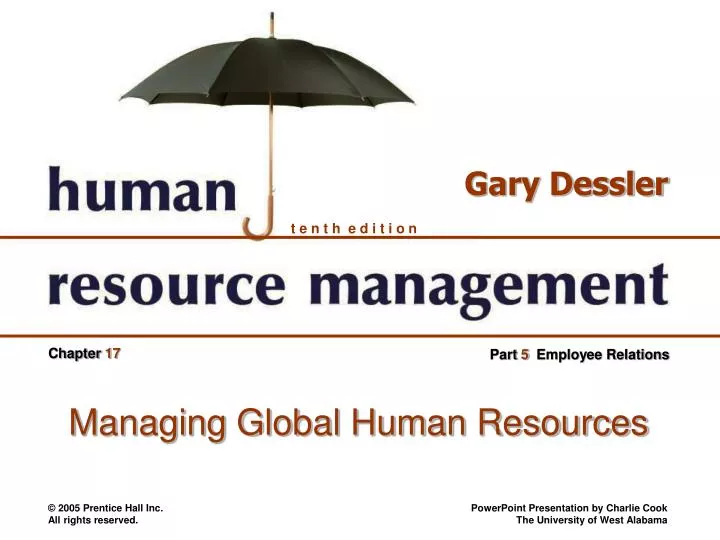 managing global human resources