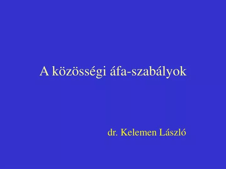 a k z ss gi fa szab lyok