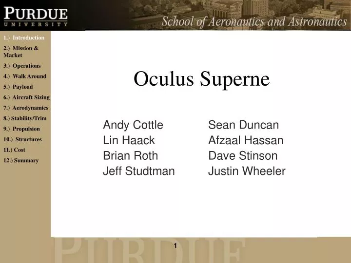 oculus superne