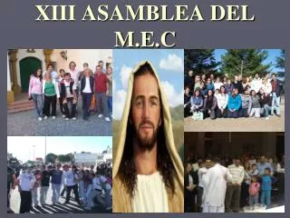 xiii asamblea del m e c