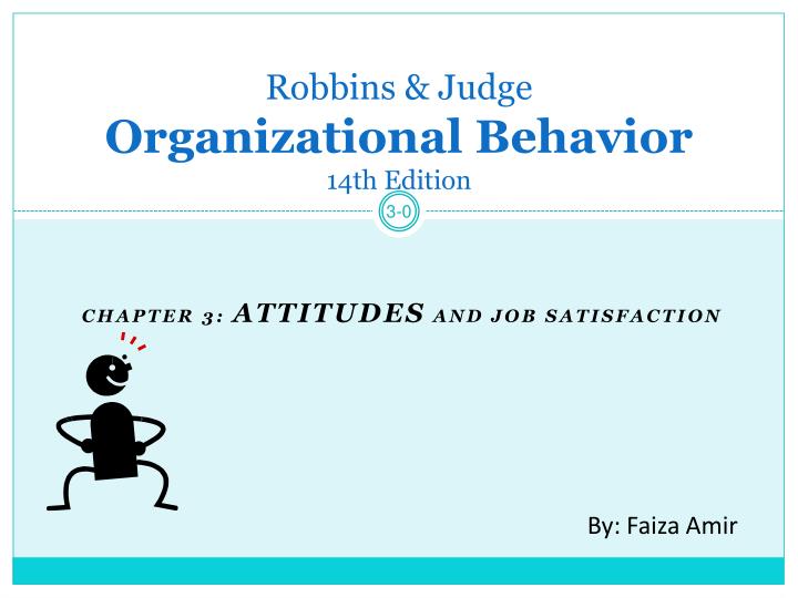 robbins judge organizational behavior 14th edition
