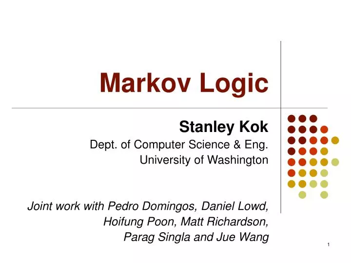 markov logic