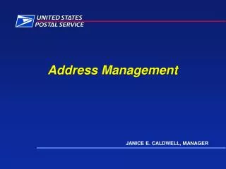 Address Management