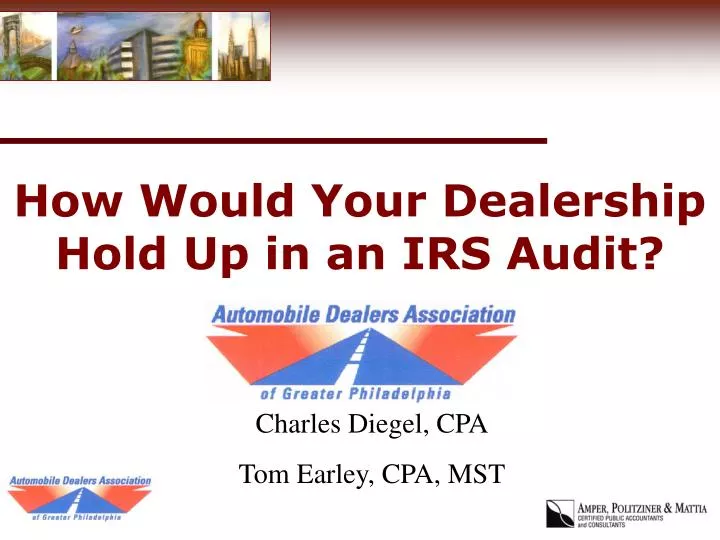 how would your dealership hold up in an irs audit