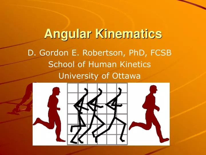 angular kinematics