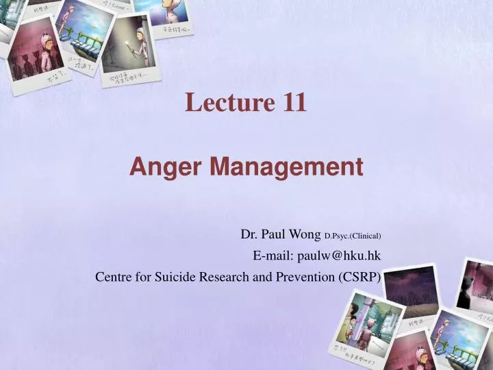 lecture 11 anger management