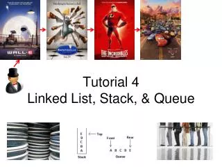 Tutorial 4 Linked List, Stack, &amp; Queue