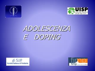 adolescenza e doping