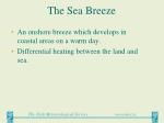 The Sea Breeze - slide 1