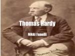 Thomas Hardy - slide 1
