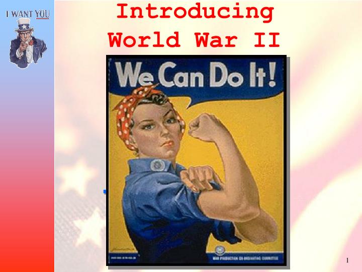introducing world war ii